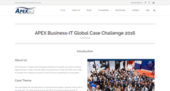 Desktop Screenshot of apexglobal.smu.edu.sg