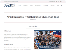 Tablet Screenshot of apexglobal.smu.edu.sg