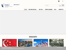 Tablet Screenshot of matriculation.smu.edu.sg